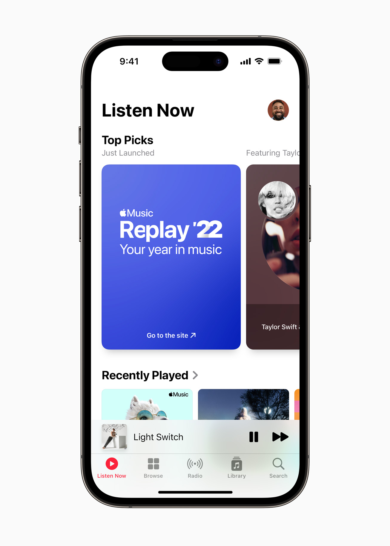 Apple Music、一新したリプレイを提供開始　年間チャートも公開