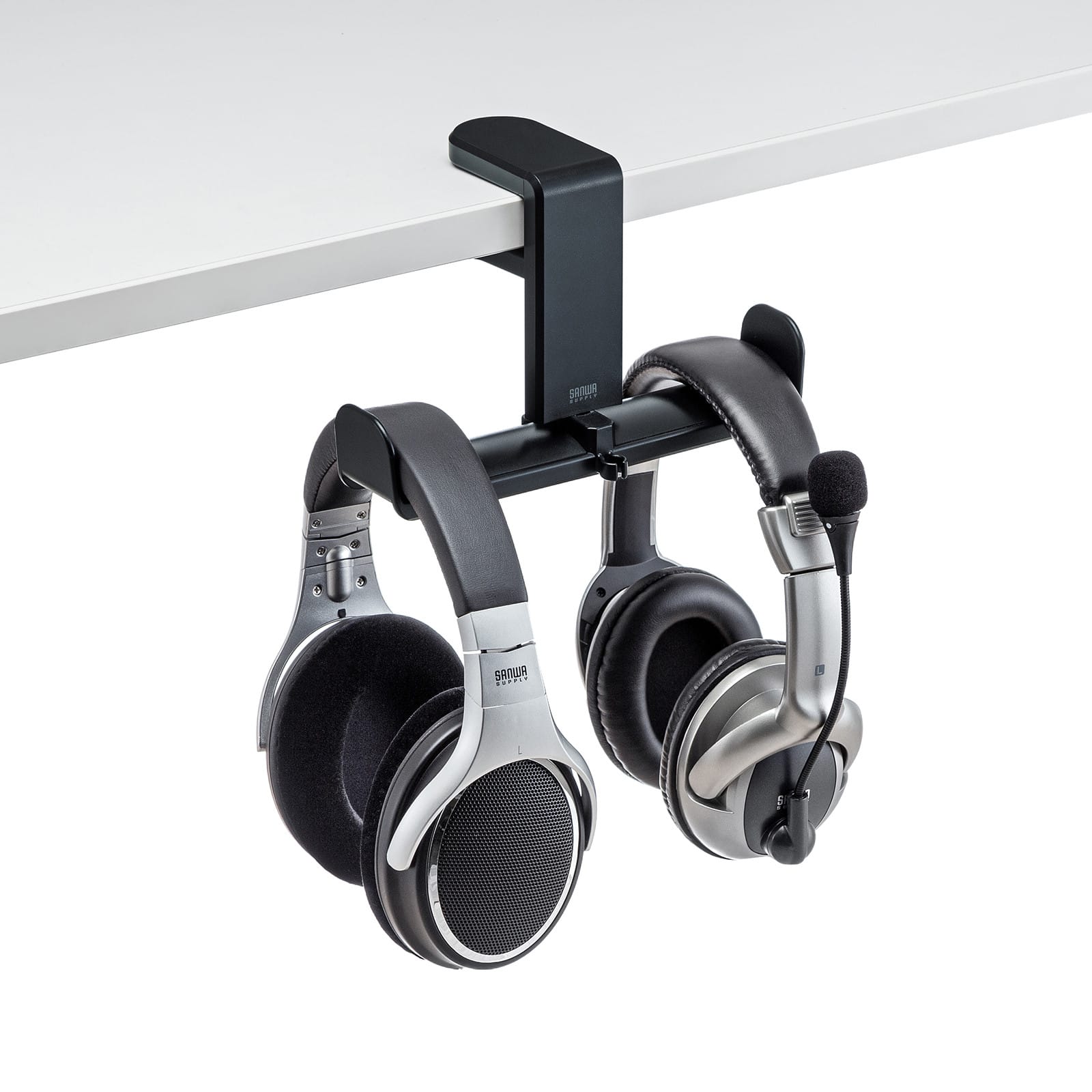 SOUND WARRIOR 木製 高級 日本製 ヘッドホンスタンド (ウォールナット) 完成品 天然木 ヘッドホンホルダー ラック ハン  :20220414162222-00125:スピカ2021 通販 ユニバーサルヘッドセット用の新しいU字型木製ヘッドフォンディスプレイ スタンドホルダー