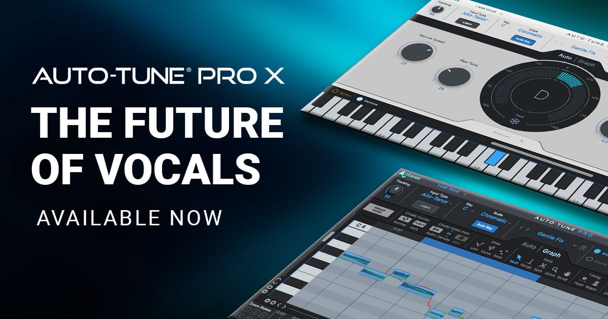 Antares、ピッチ補正プラグイン「Auto-Tune Pro X」をリリース