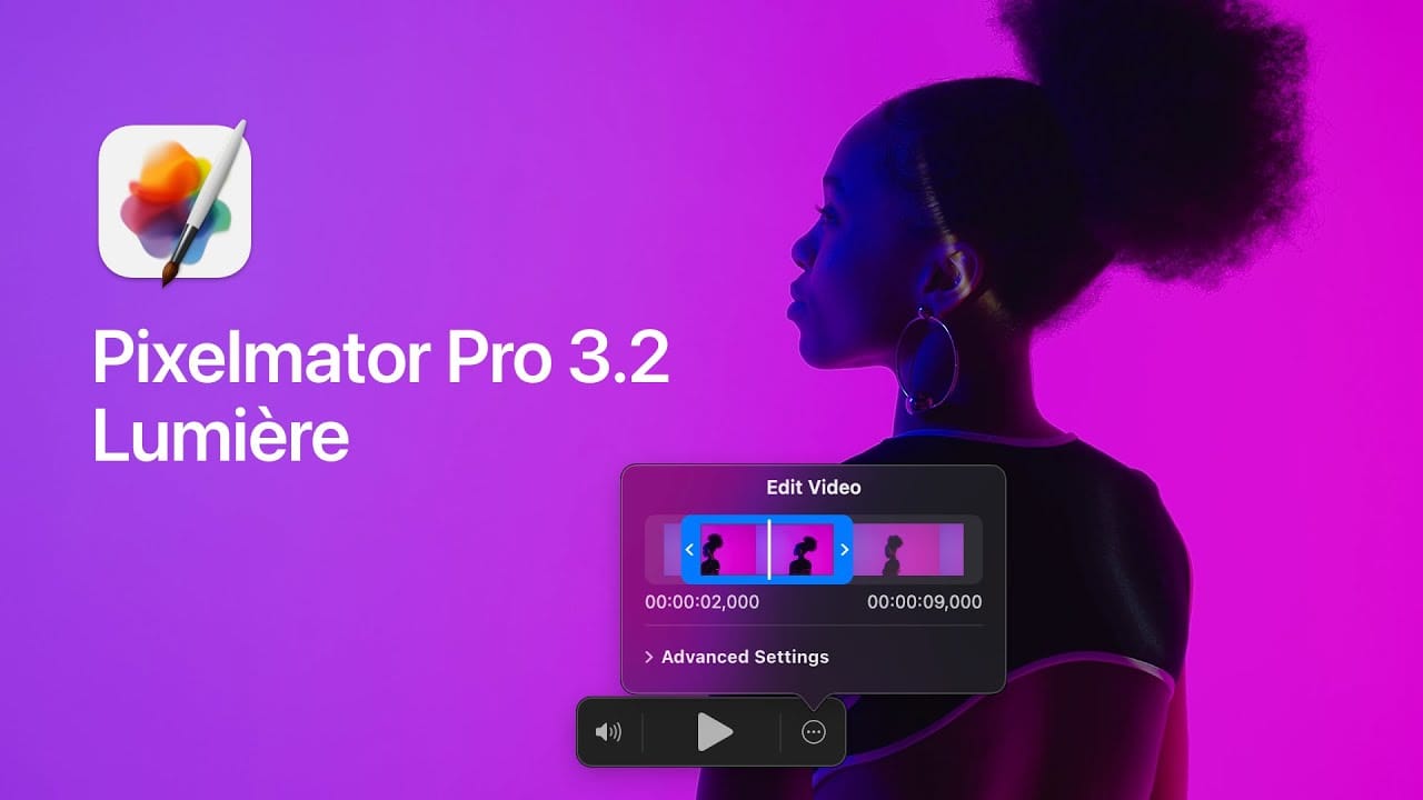 ビデオ編集をサポートした「Pixelmator Pro 3.2」リリース