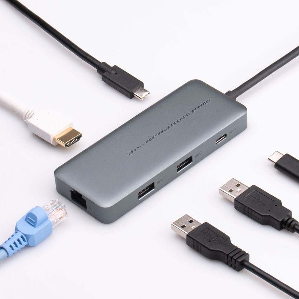 ロジテック、USB4対応＆HDMI 2.1搭載の6-in-1ドックを発売