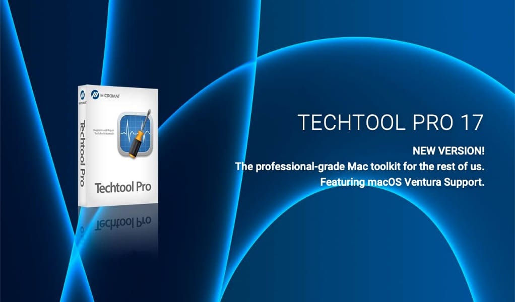 macOS 13 Venturaに対応した「TechTool Pro 17」リリース