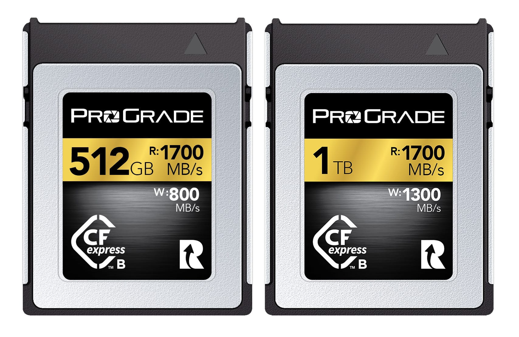 ProGrade、512GBと1TBの「CFexpress Type B GOLD」を発売、最大20%オフセール実施中