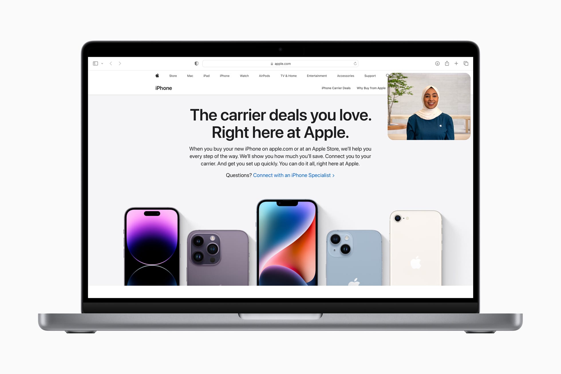 Apple、スペシャリストとビデオ通話しながら買い物ができるサービスを米国で提供開始