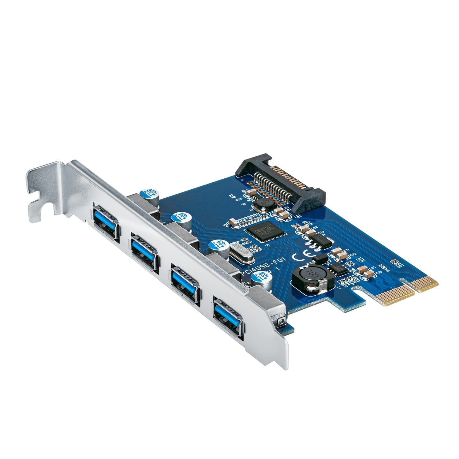 センチュリー、4ポートUSB PCIeカードを発売