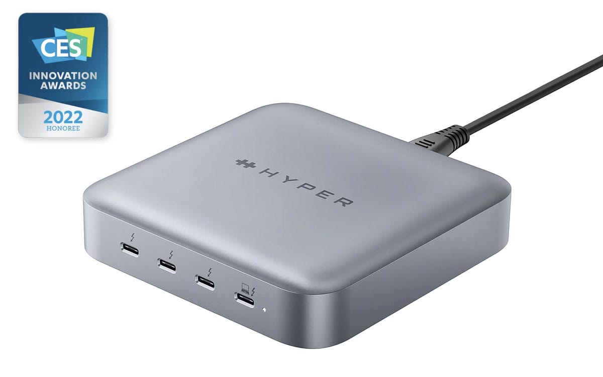 HYPER、GaN電源一体型Thunderbolt 4ハブを発売