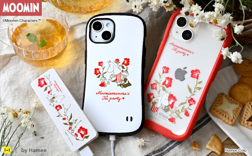 ムーミンママが主役の「Moominmamma’s Tea party」のiPhoneケースなどが登場