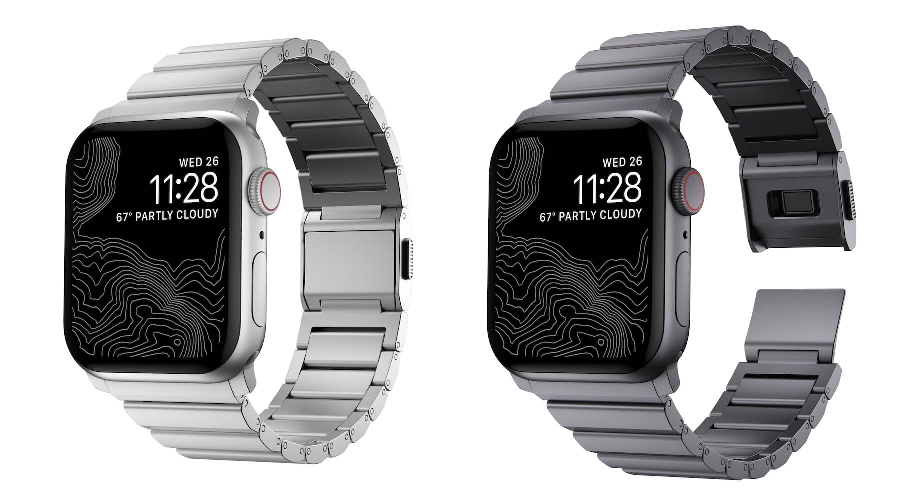 NOMAD、Apple Watch用アルミニウムバンドを発売
