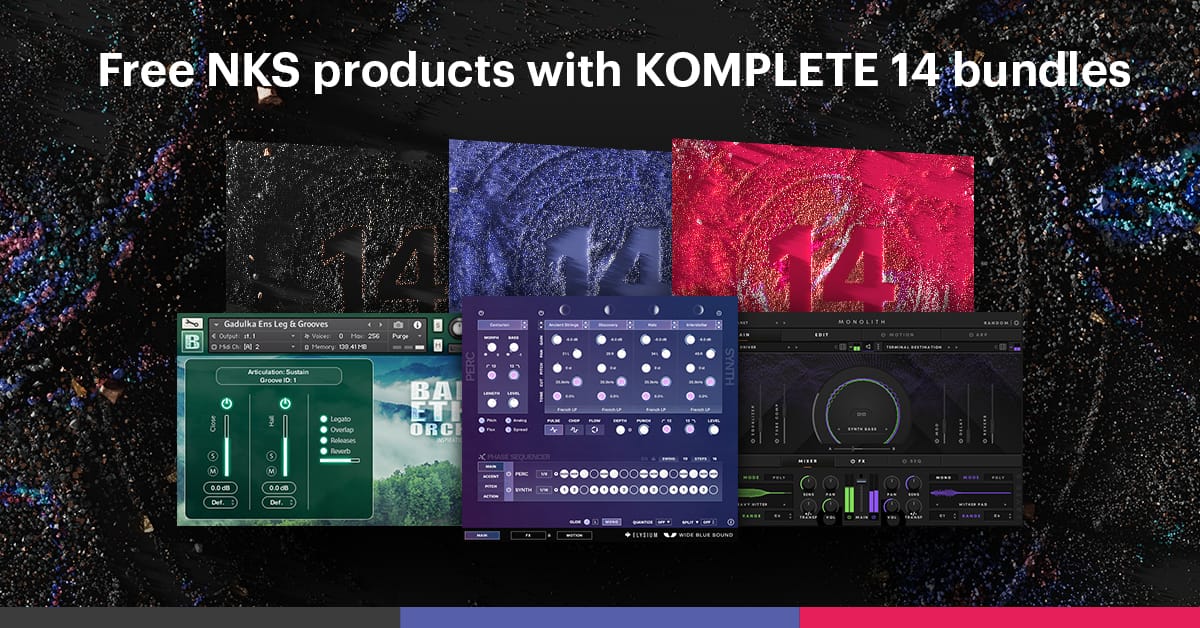 NI、「KOMPLETE 14」シリーズの購入者にNKS音源をプレゼント