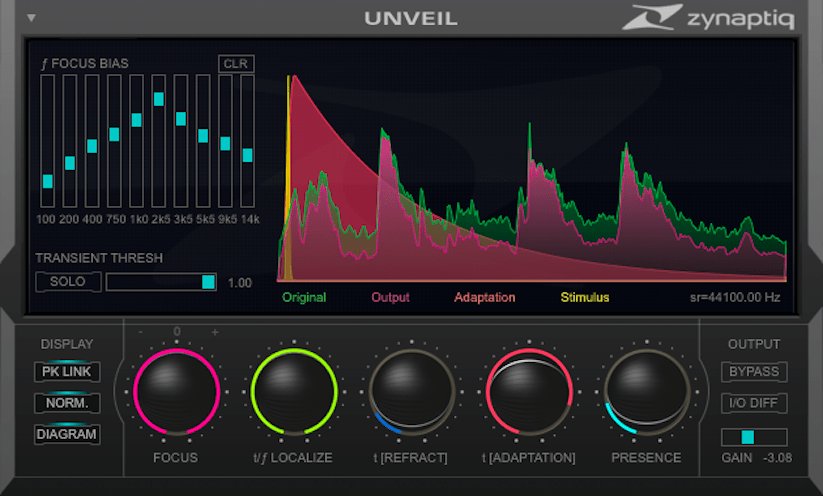 Zynaptiqのリバーブ調整プラグイン「UNVEIL」が60%オフ