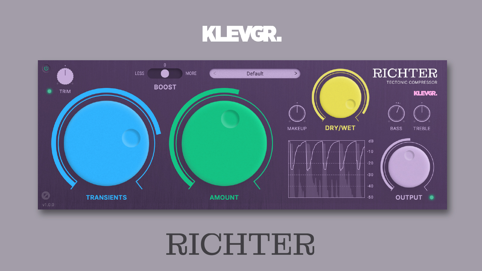 Klevgrand、コンプレッサーブラグイン「RICHTER」をリリース