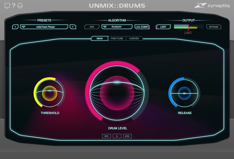 ドラム音をブースト/カットできる「Zynaptiq UNMIX::DRUMS」が47%オフ