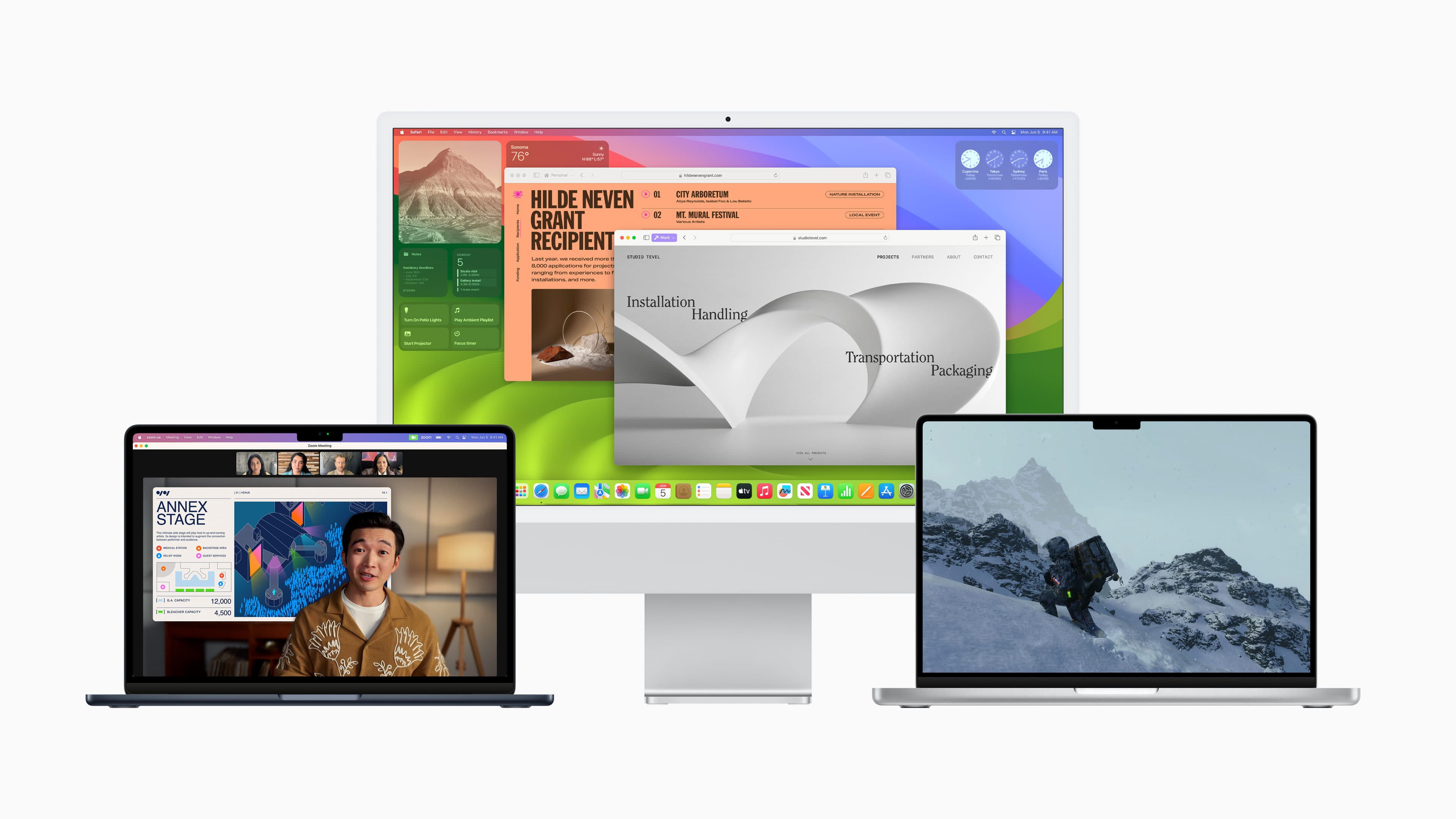 Apple、「macOS Sonoma」を発表