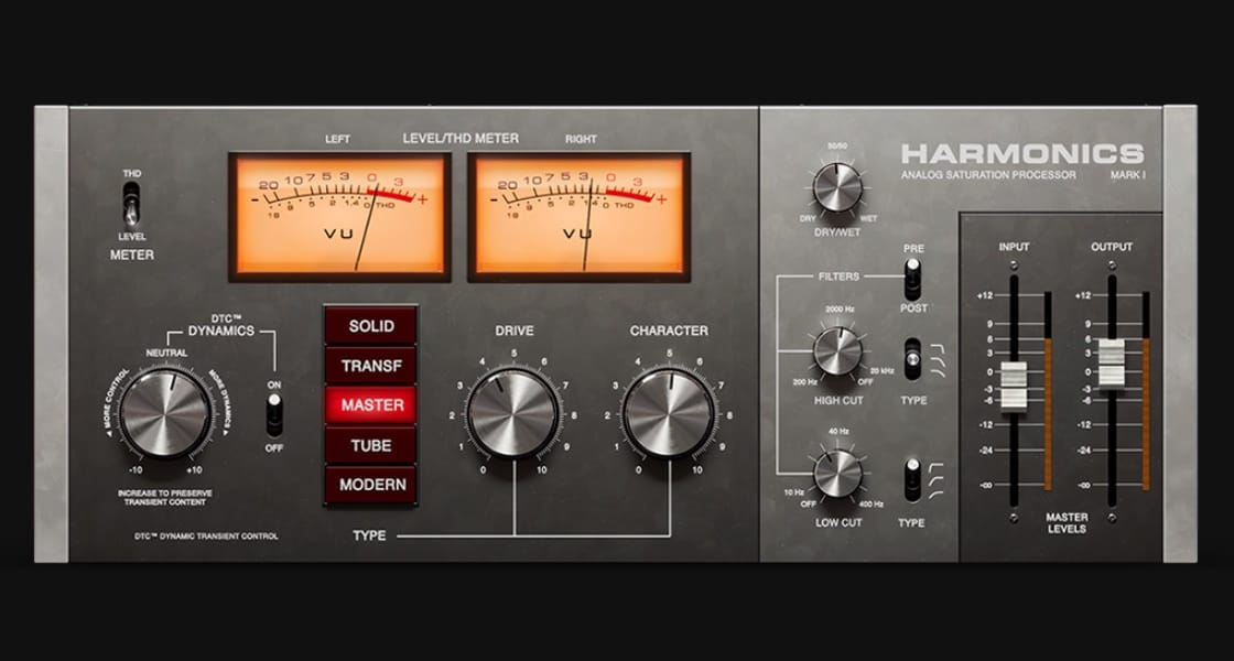 Softubeのサチュレーションプラグイン「Harmonics」が70%オフ