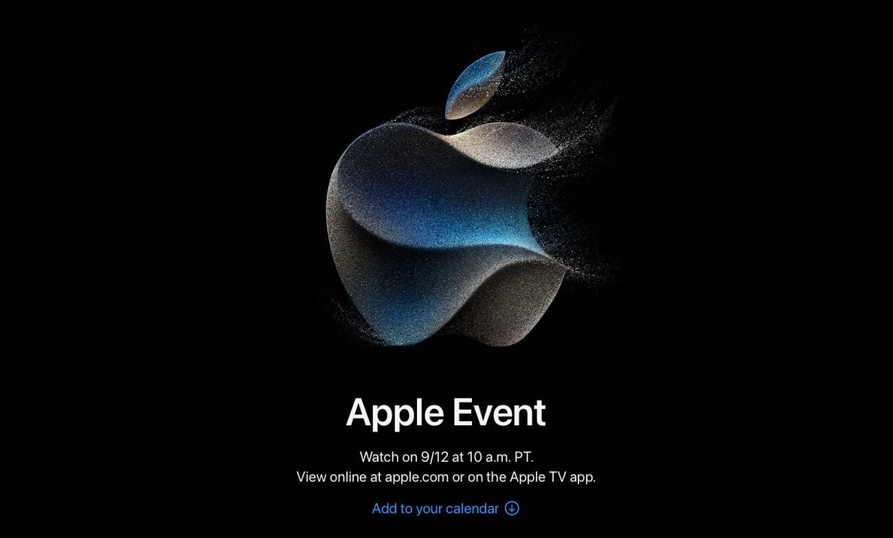 Apple、日本時間9月13日（水）午前2時より「Apple Event」開催