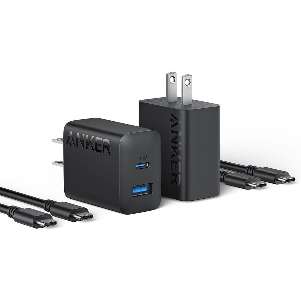 Anker、20W 2ポートUSB-C充電器＋USB-Cケーブル2セットを発売