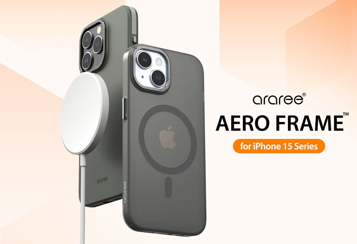 araree、MagSafe対応のiPhone 15シリーズ用ケースを発売