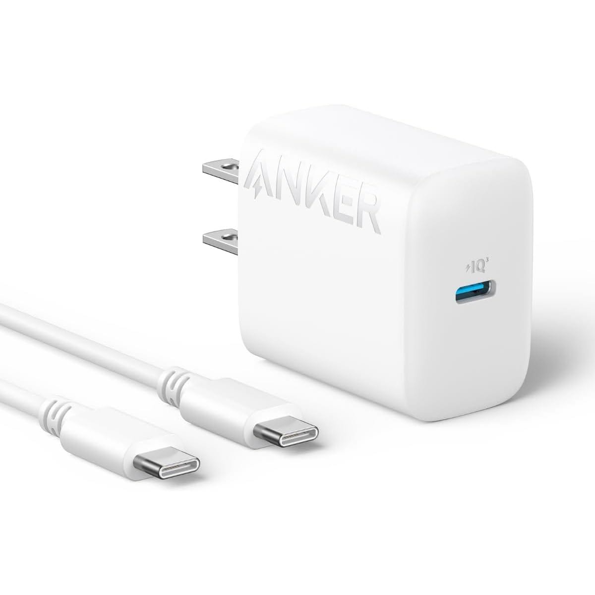 Anker、USB-Cケーブル付属の20W USB-C充電器を発売