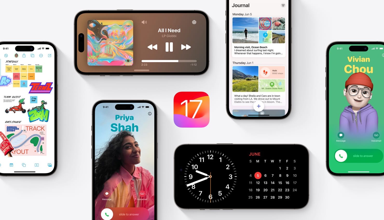 Apple、「iOS 17」「iPadOS 17」「watchOS 10」「tvOS 17」「HomePodソフトウェア17」をリリース