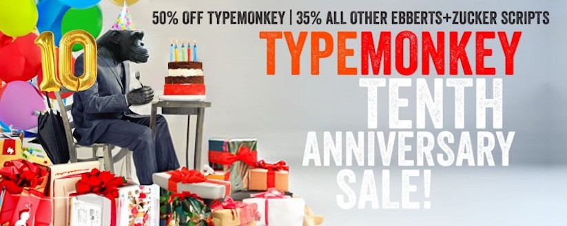 After Effects用モーションタイポグラフィー制作スクリプト「TypeMonkey」10周年記念セール開催