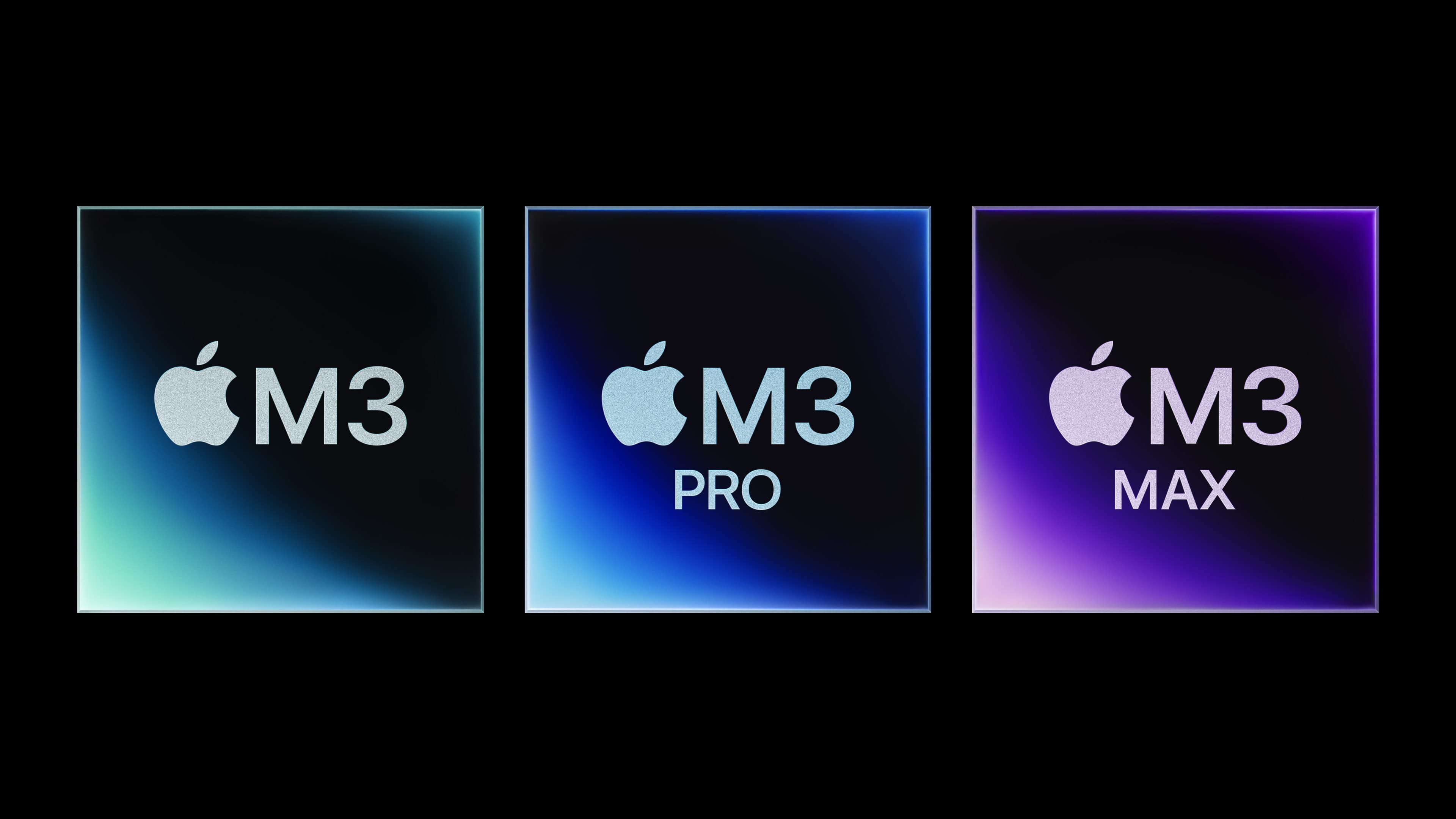 Apple、3nmチップ「M3」「M3 Pro」「M3 Max」を発表