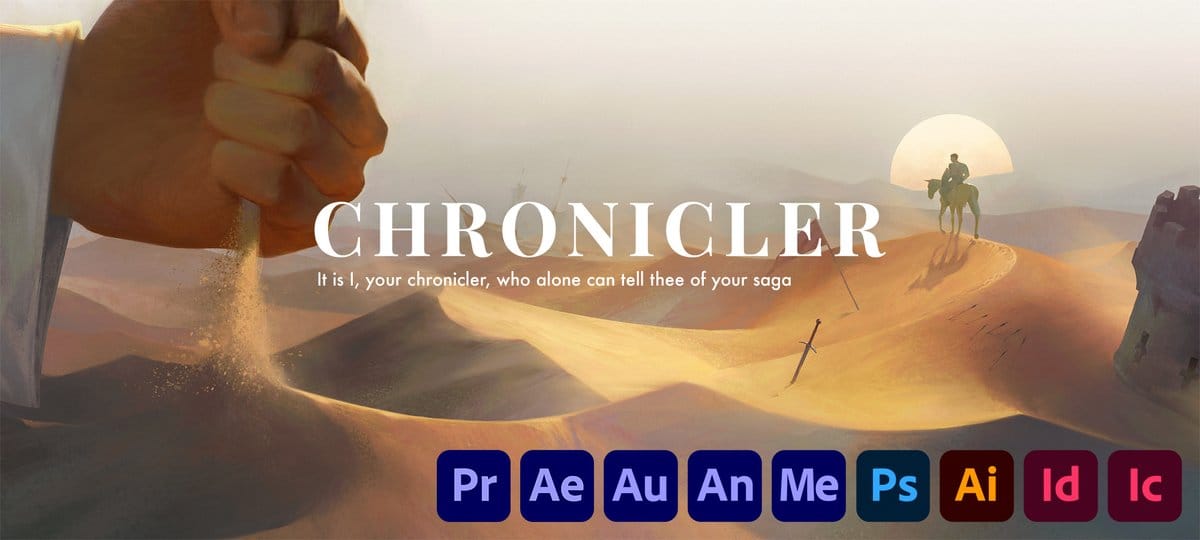 Adobeアプリケーションで作業した時間を記録できる「Chronicler」