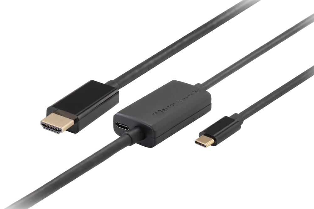 ラトック、USB-C to HDMI変換ケーブルに2mを追加