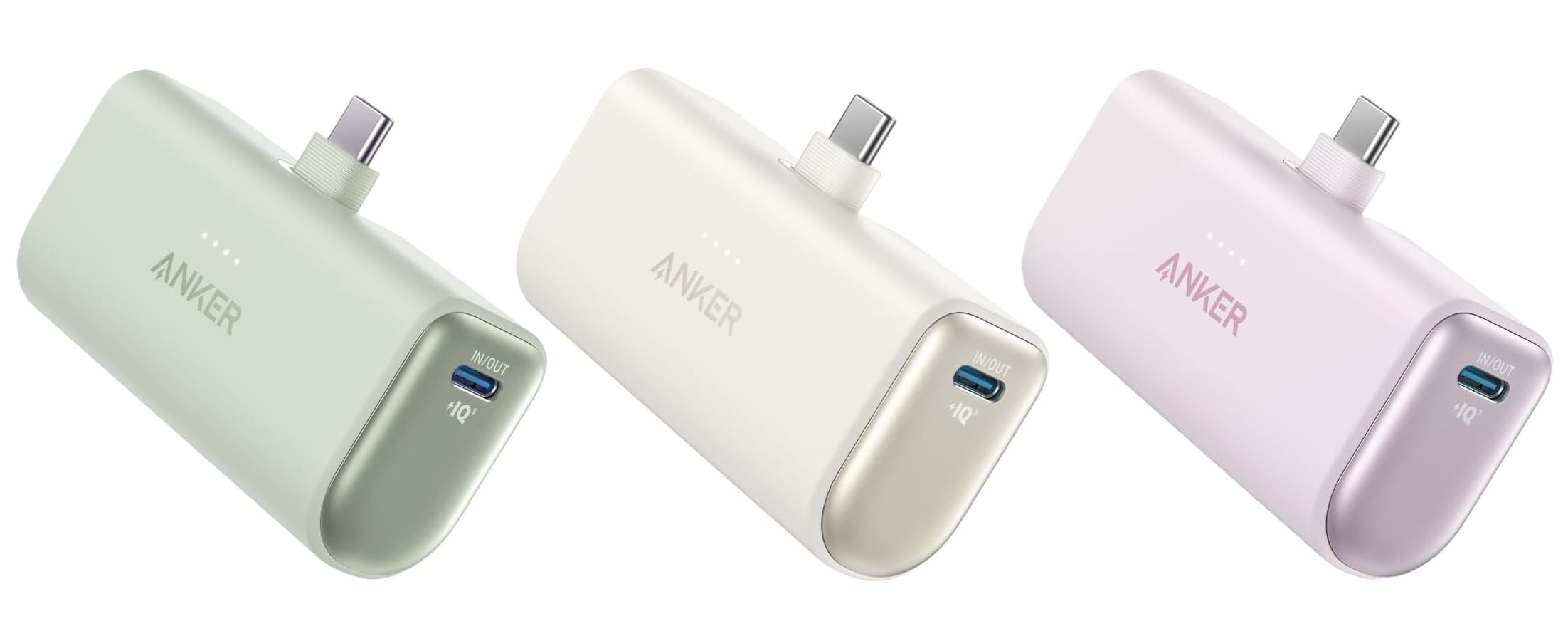 Anker、USB-Cコネクタ搭載モバイルバッテリーの新色を発売
