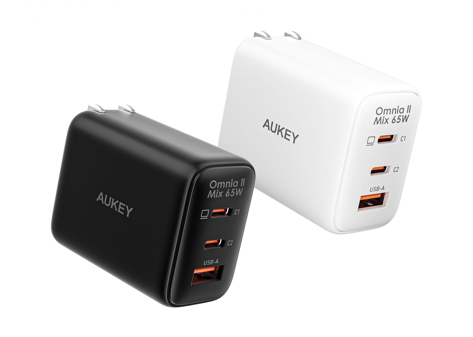 AUKEY、最大33W出力と最大65W出力のUSB急速充電器を発売