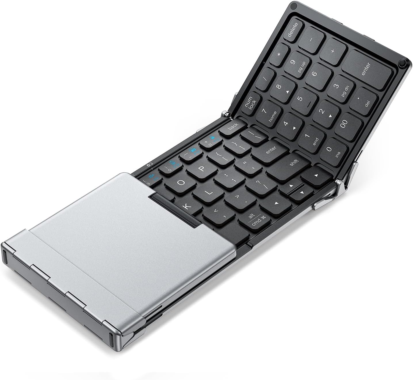 iClever、テンキー付き折りたたみ式Bluetoothキーボードを発売