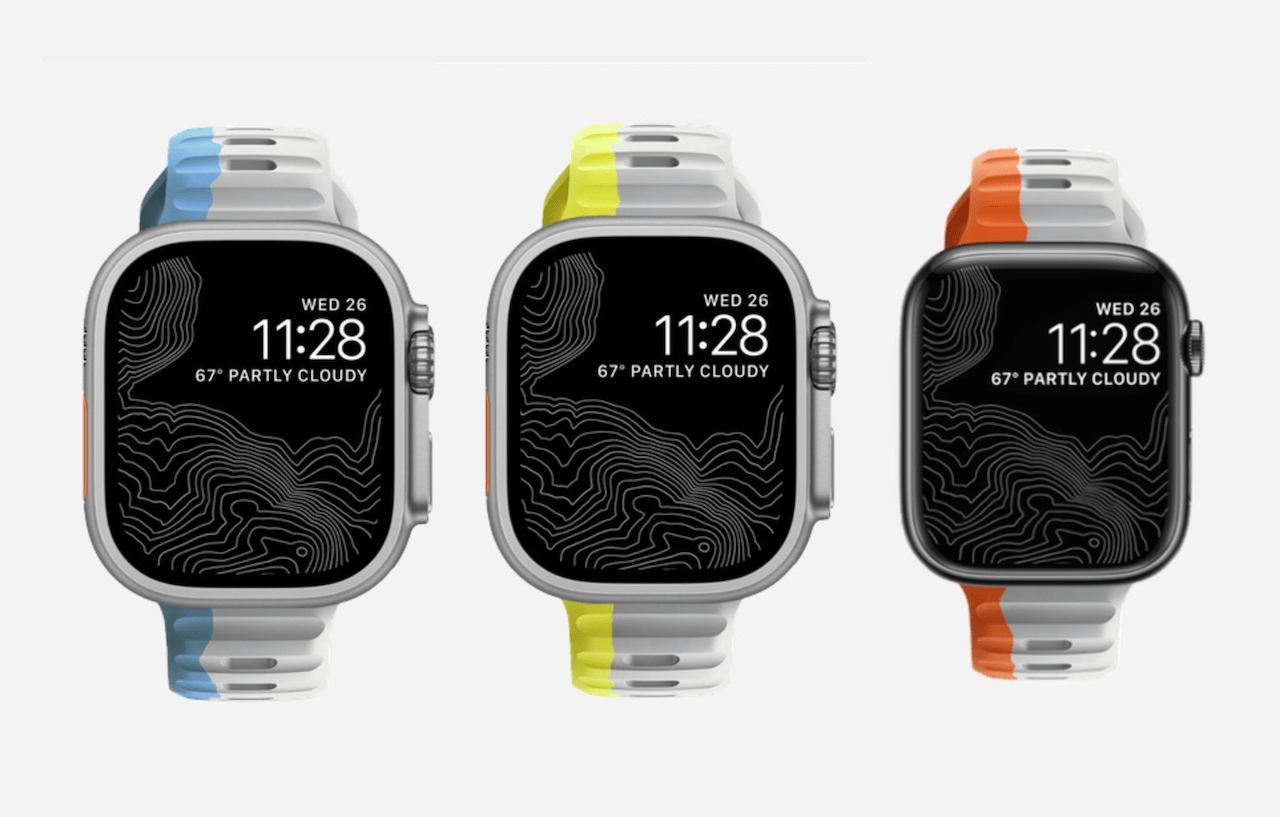 NOMAD、2トーンカラーのApple Watch用スポーツバンド「Sports Band STRIKE」発売