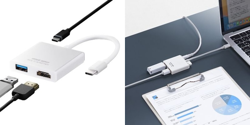 サンワサプライ、iPhone 15シリーズにも対応したUSB-Cハブ2タイプ発売