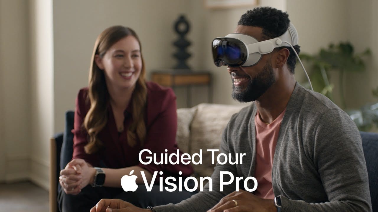 「Apple Vision Pro」のガイド付きツアービデオと製造工程を紹介したビデオが公開