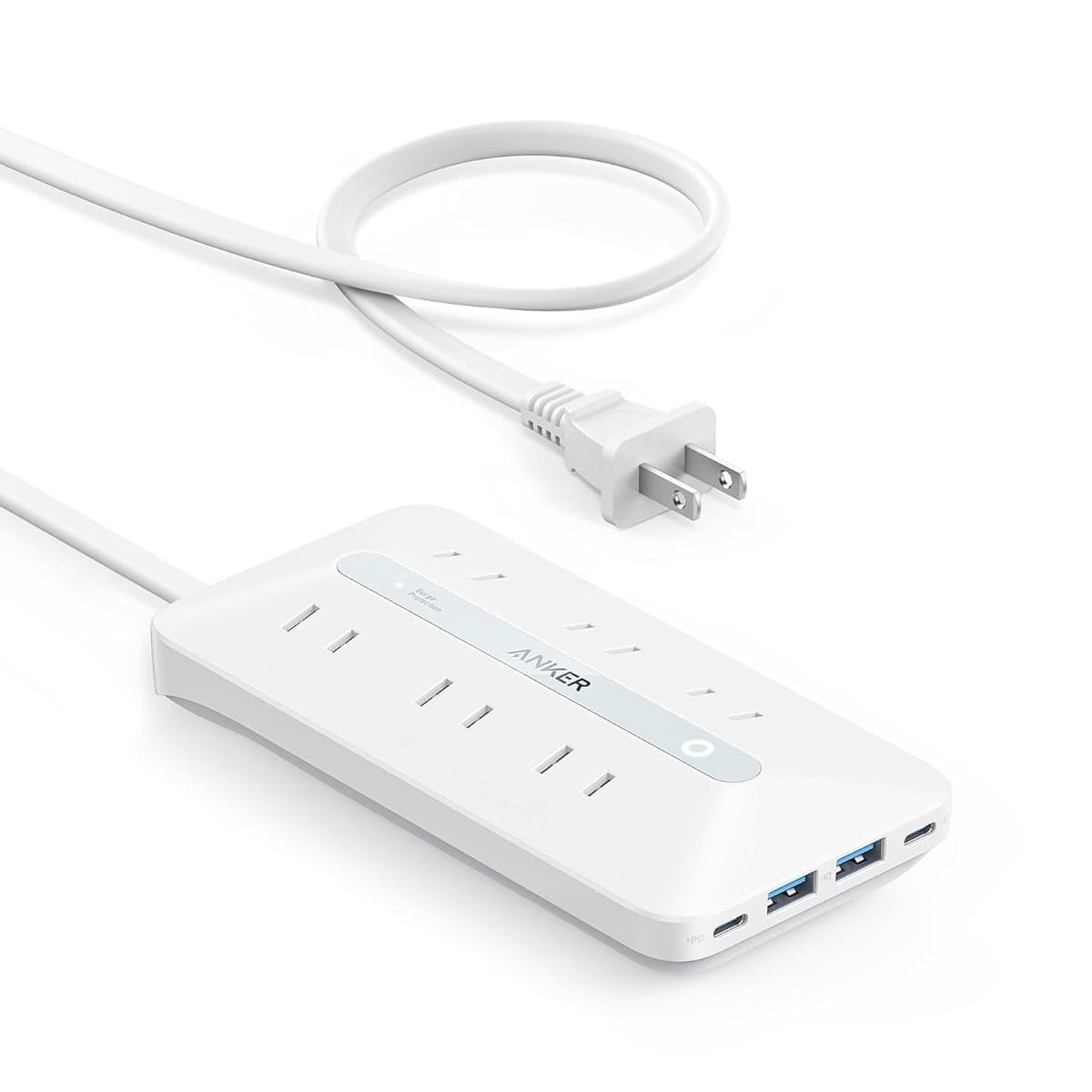 Anker、4ポートUSB-C＆USB-A搭載の電源タップを発売