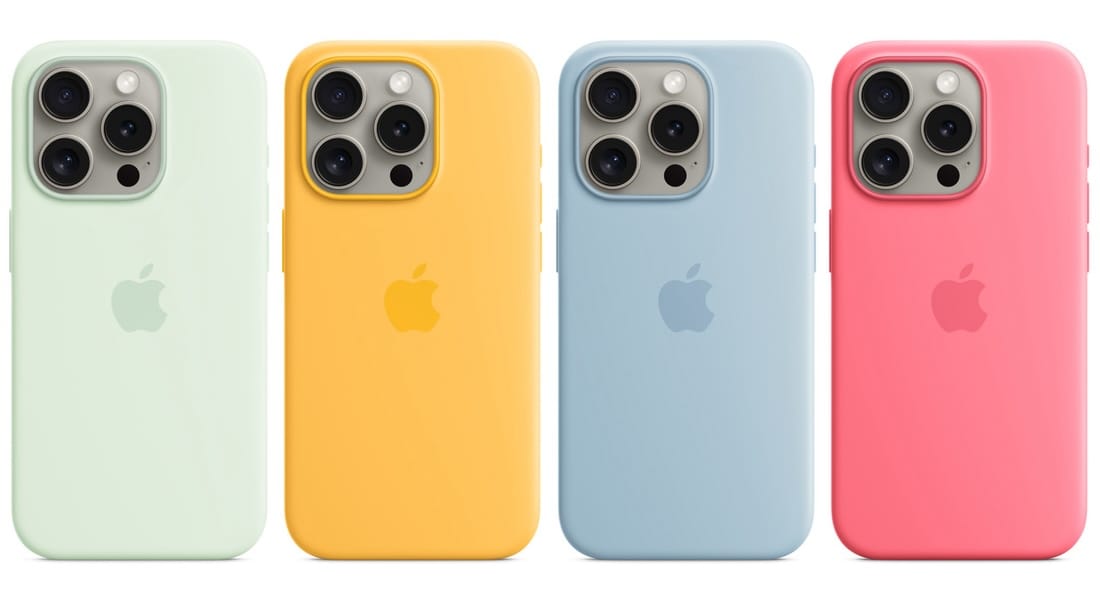Apple、iPhoneケースとApple Watchバンドに春の新色追加