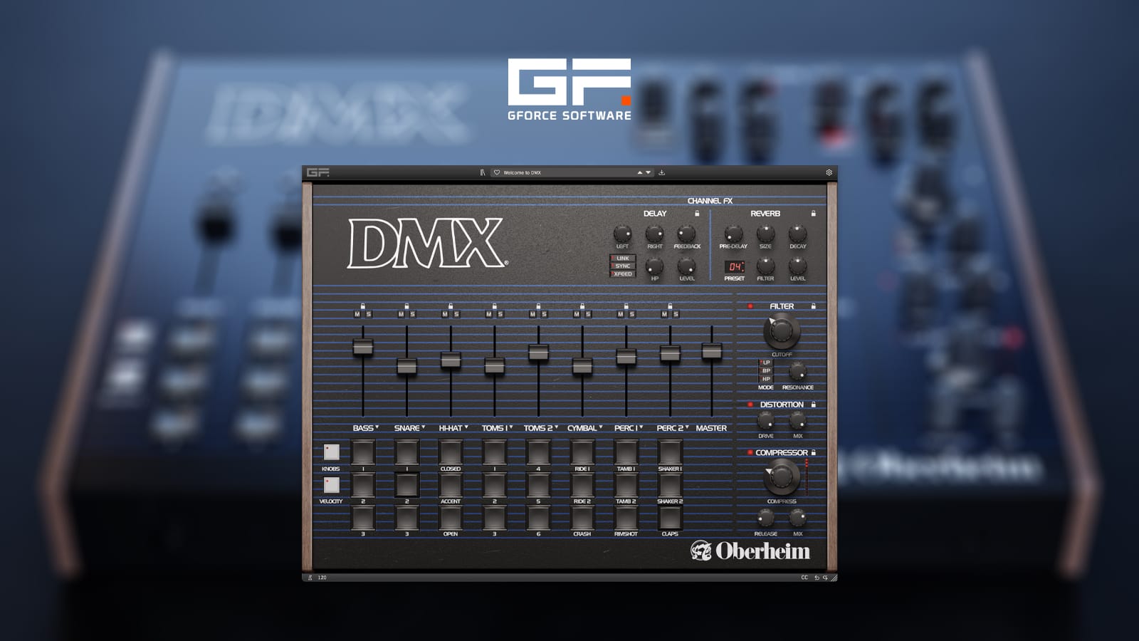 GForce Software、「Oberheim DMX」をリリース