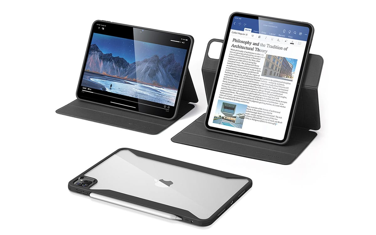 ESR、M4 iPad Pro/M2 iPad Air対応ケース＆スクリーンプロテクターを発売