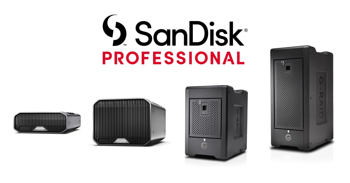 SanDisk Professionalの外付けHDDに大容量モデル追加