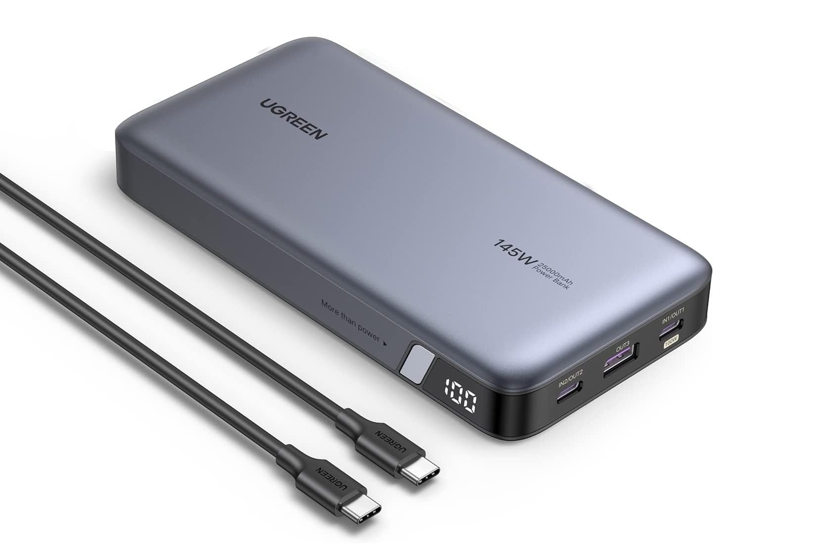 UGREENのモバイルバッテリーやUSB充電器が割引価格に