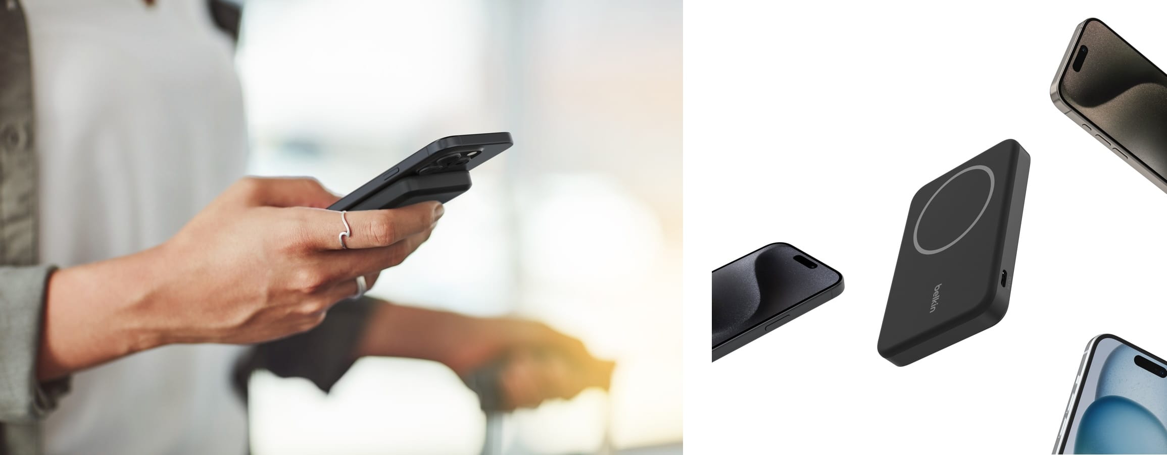 Belkin、キックスタンド付きQi2対応モバイルバッテリーを発売