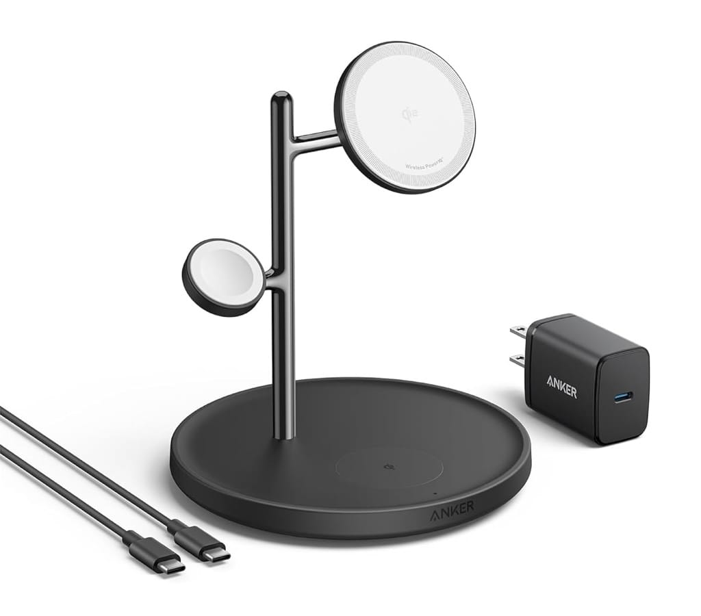 Anker、Qi2対応ワイヤレス充電スタンドの新色ブラック発売