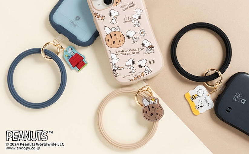 Hamee、「スヌーピー」のシリコンハンドストラップを発売