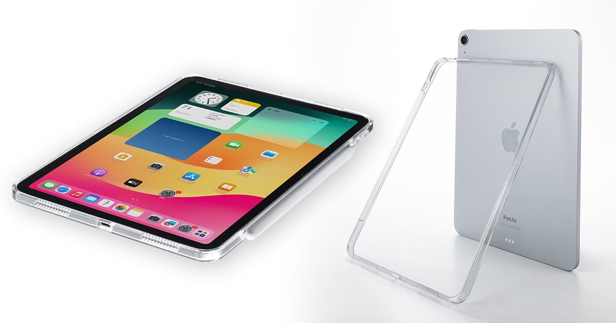 サンワサプライ、iPad Air/Pro用クリアハードケースを発売
