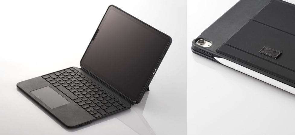 エレコム、キーボード＆トラックパッド付きiPad用ケースを発売