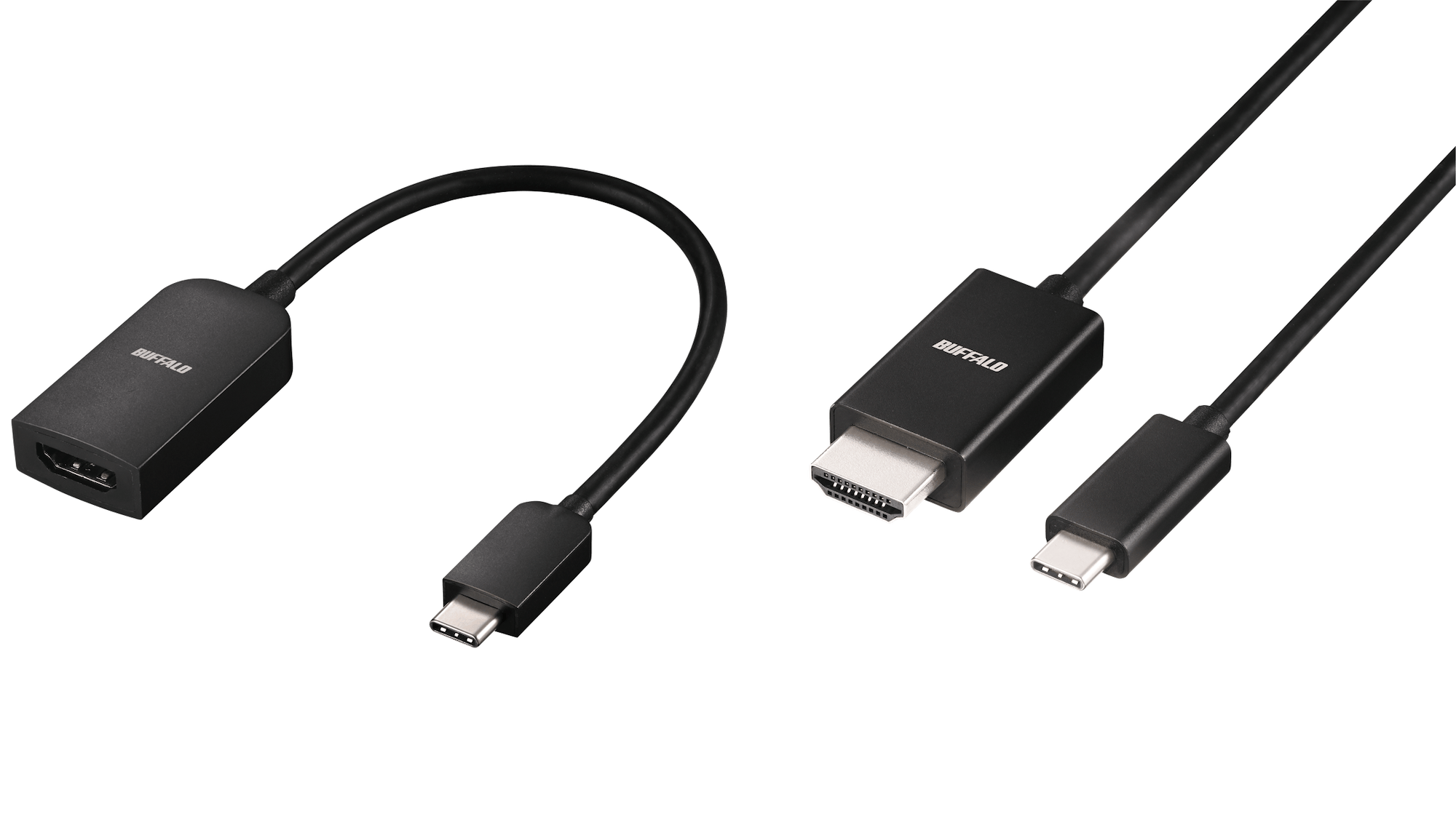 バッファロー、USB-C to HDMI変換アダプター/ケーブルを発売
