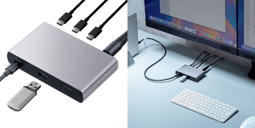 サンワサプライ、Thunderbolt4ドックを発売
