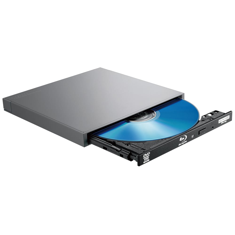 ロジテック、Mac向けポータブルブルーレイドライブを発売