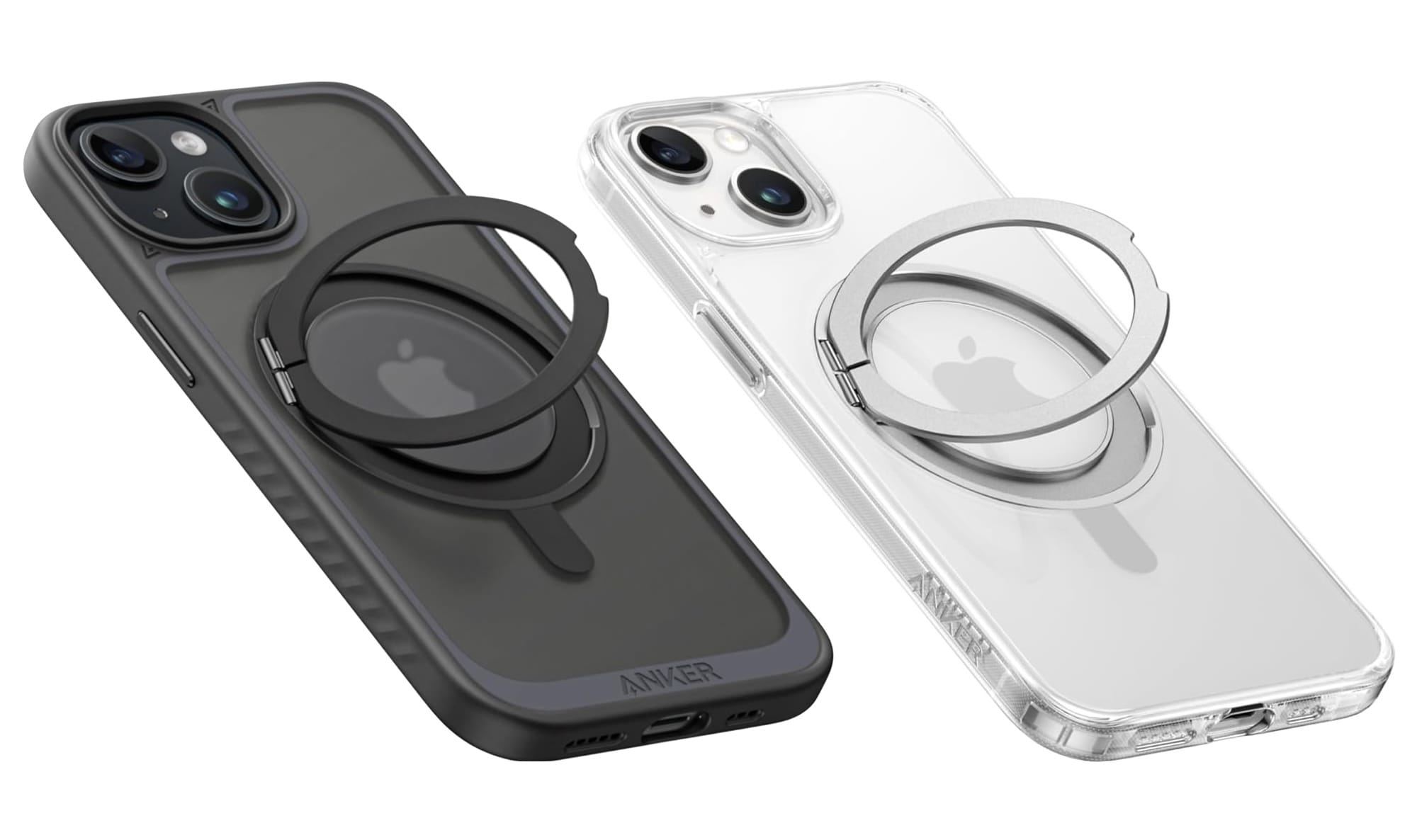 Anker、iPhone 15/Pro/Max対応のリングスタンド一体型ケースを発売