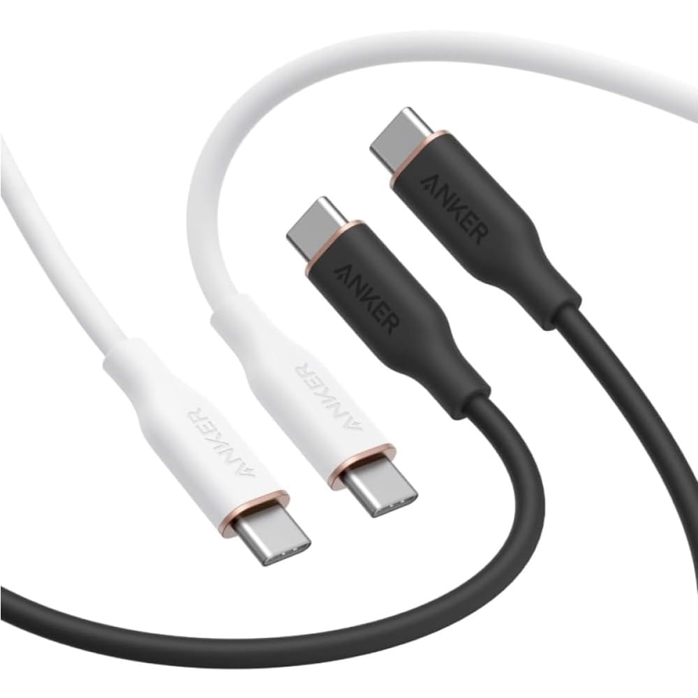 Anker、240W対応1.8m長USB-Cシリコンケーブル2本セットを発売
