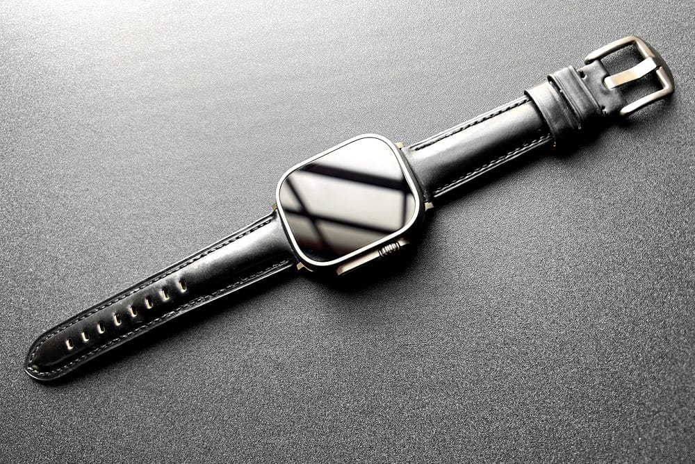 MinZ、シェルコードバンのApple Watch用バンドを発売